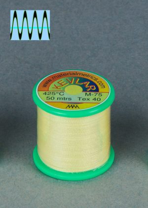 Kevlar sewing thread Tex-40. Material Metrics. 1 x 50m bobbin.