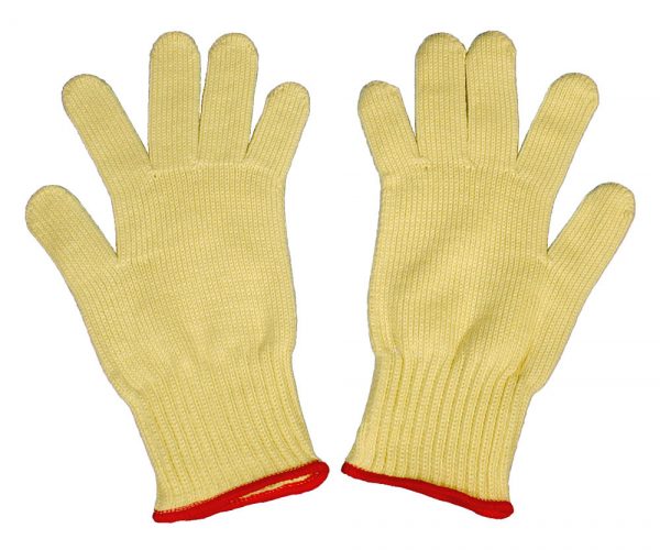 Kevlar gloves heavy medium size 8. Marigold Fireblade Industrial. Pair.
